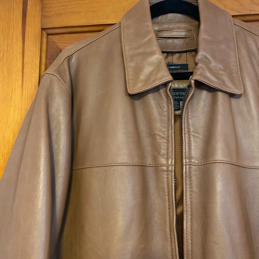 Men’s leather jacket